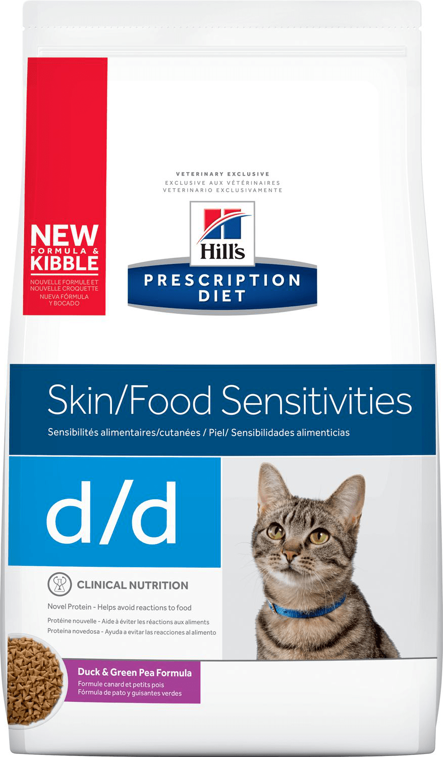 Hill's Prescription Diet D-d Duck & Green Pea Formula (Dry)